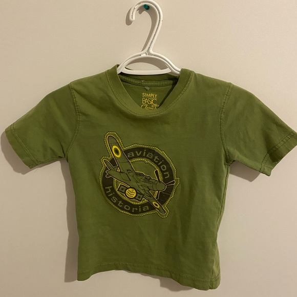 GREEN AVIATION BABY TEE - Picture 2 of 3